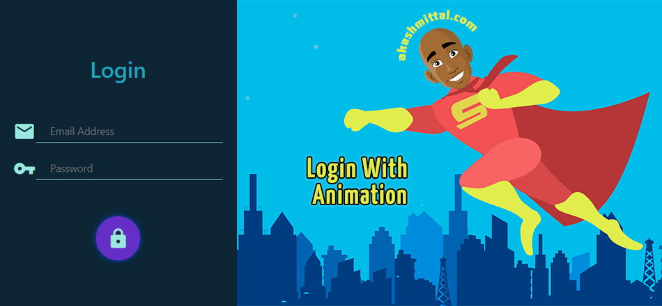Create Login Page in React Native with Animation
